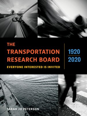 cover image of The Transportation Research Board, 1920-2020